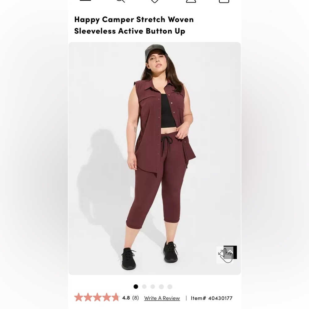 Torrid Women’s Button Up shirt